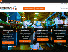 Tablet Screenshot of hometownopportunity.com